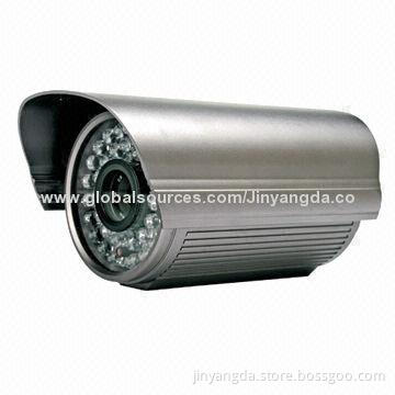 30m IR Waterproof CCD Camera with 700TVL Resolution